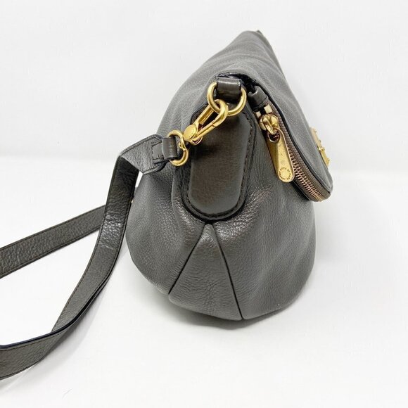 MARC BY MARC JACOBS Q Natasha Crossbody Dark Gray - Picture 4 of 14